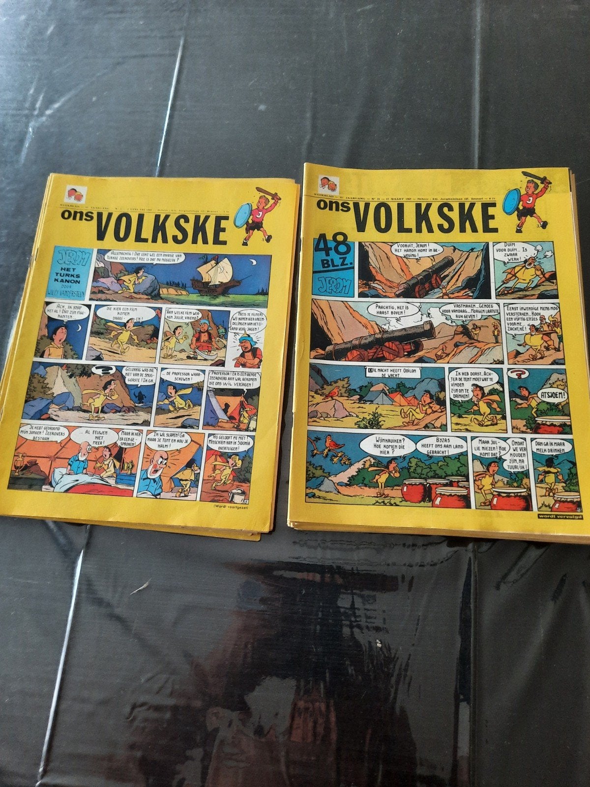 Bandes dessinées : volume complet sur Volkske 1969, Livres, BD | Comics, Enlèvement ou Envoi, Willy Vandersteen, Série complète ou Série