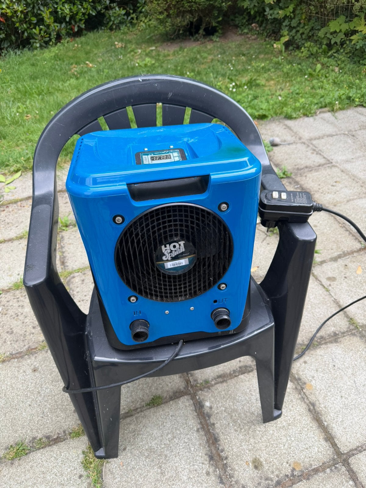 Pompe à chaleur piscine Hot Splash HS35 3,35 kW – Bon état, Tuin en Terras, Ophalen, Zo goed als nieuw, Zwembadpomp