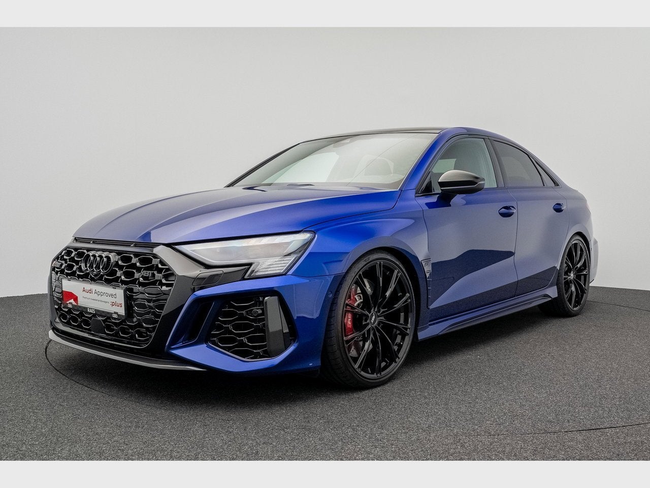 Audi RS3 Sedan RS3-S ABT 2.5 TFSI Quattro / San Marino Blue, Automaat, RS3, Blauw, Berline