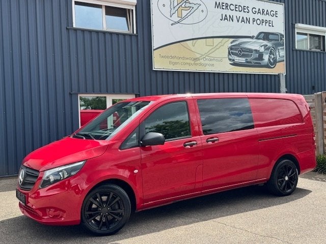 Mercedes Vito119cdi Dubbel cabine lichte vracht 5 zitplaatse, Autos, Mercedes-Benz, Entreprise, Vito, Air conditionné, Apple Carplay