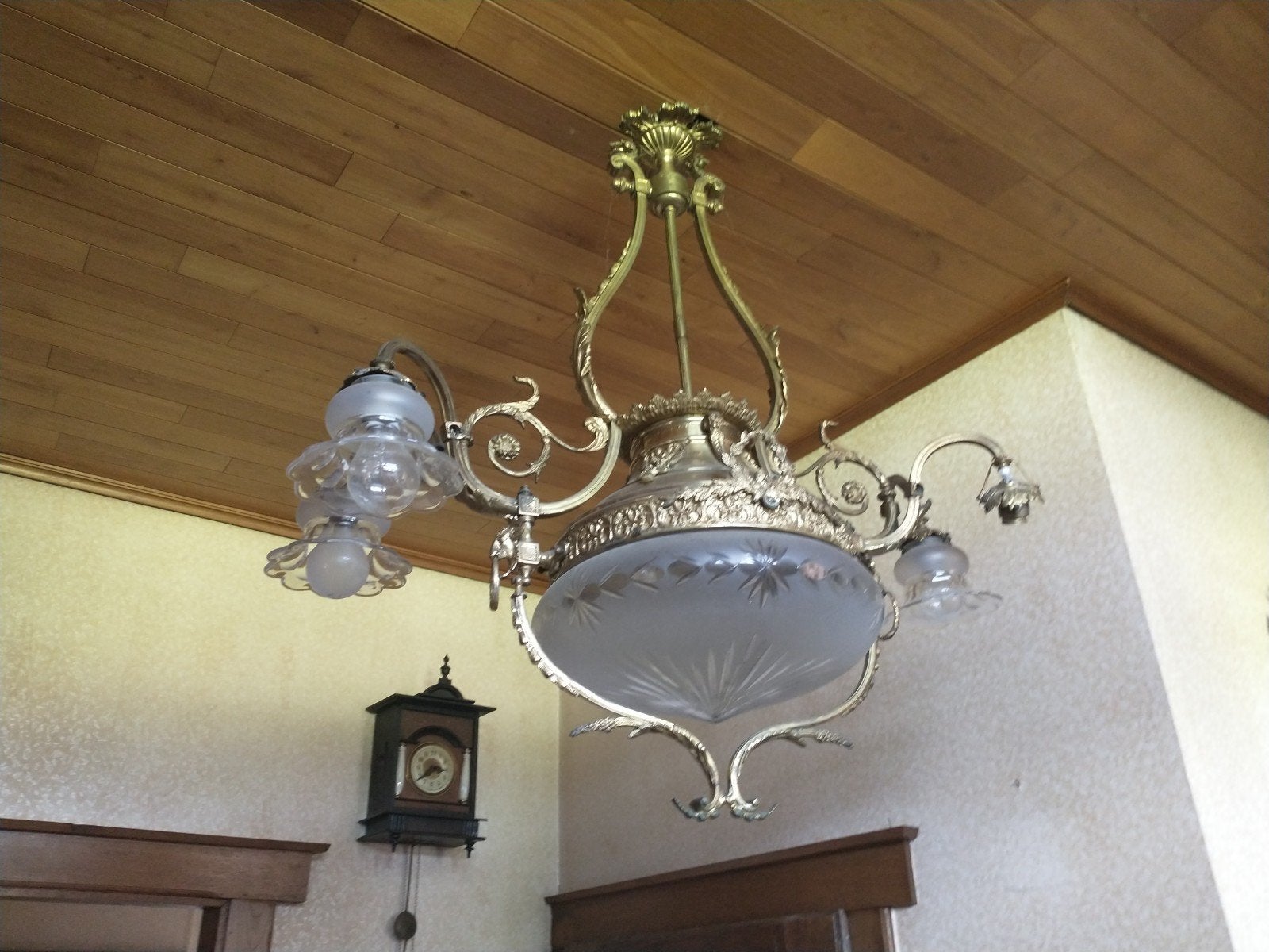 Lustre ancien, Enlèvement
