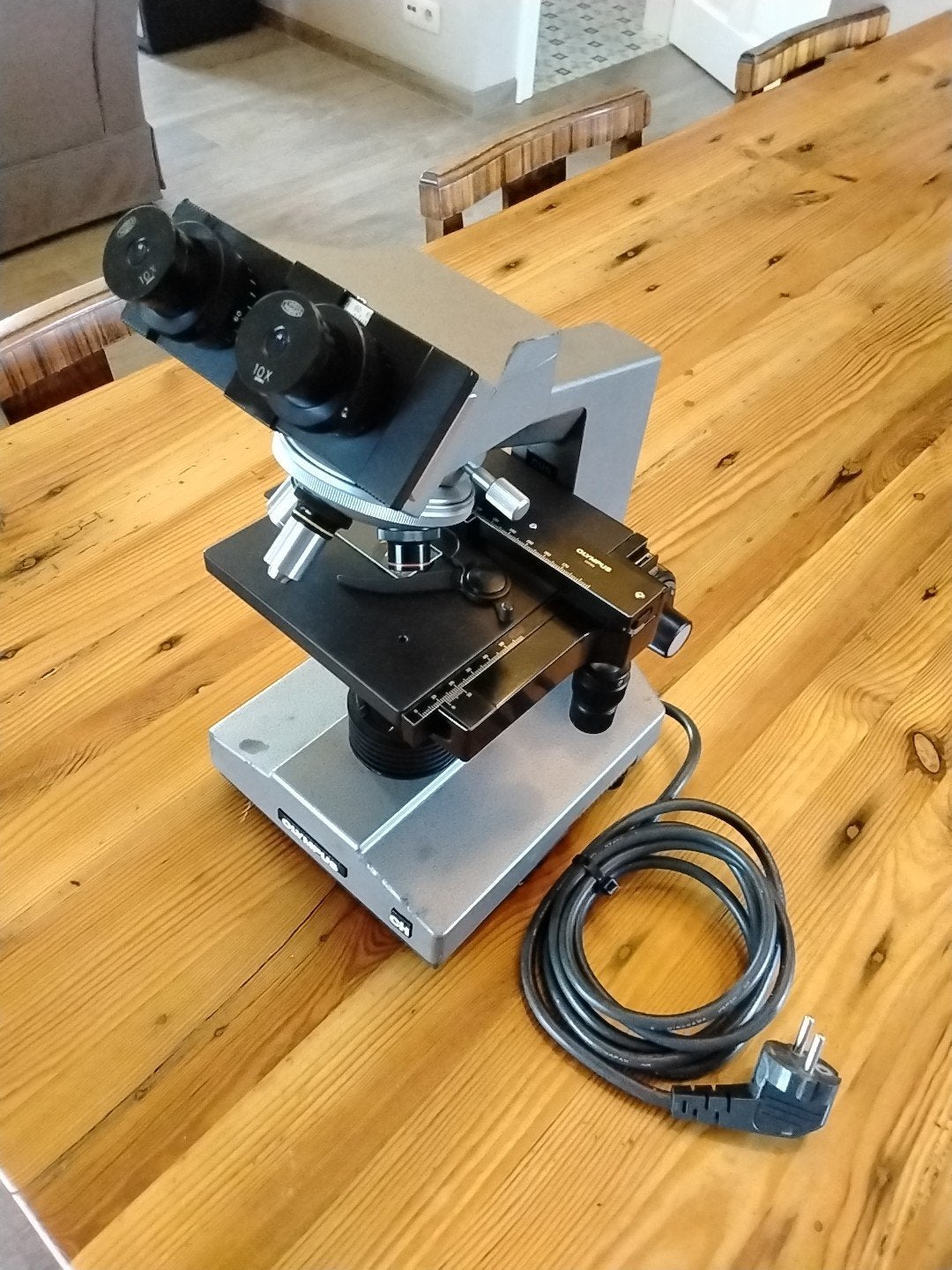 Microscope Olympus CH/CHB, TV, Hi-fi & Vidéo, Matériel d'optique | Microscopes, Enlèvement, Utilisé