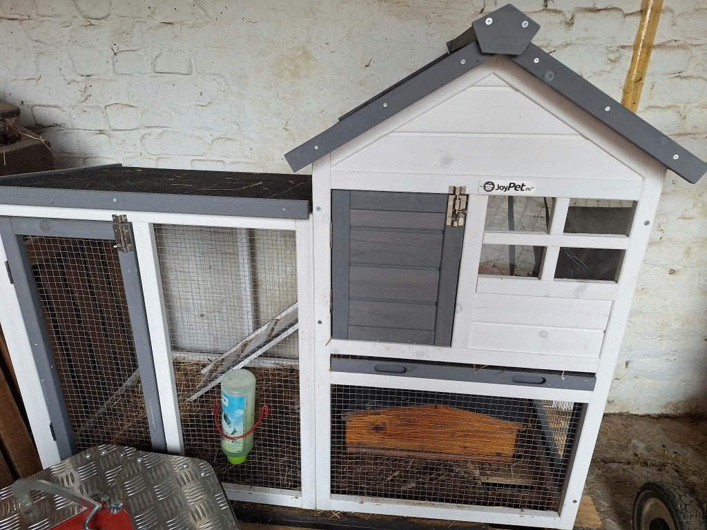 Konijnenhok - Caviahok, Dieren en Toebehoren, Ophalen, Zo goed als nieuw, Hok, Cavia