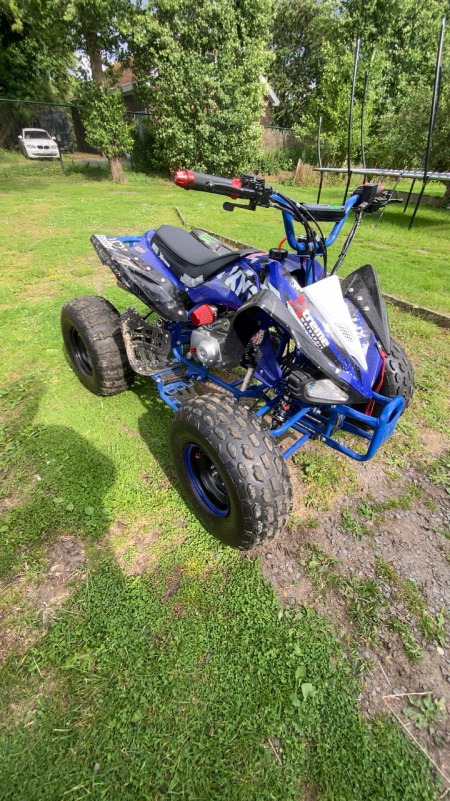 Quad 125 cc, Fietsen en Brommers, Ophalen, Overige typen, 125 cc, Zo goed als nieuw