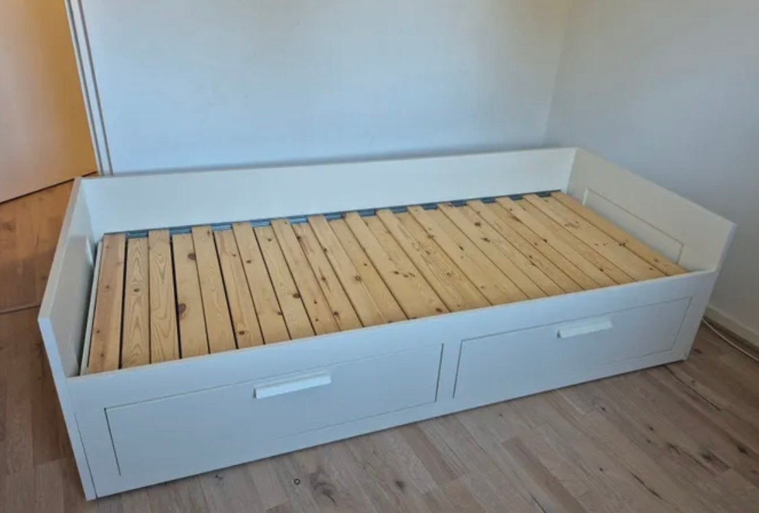 Lit banquette IKEA BRIMNES, Maison & Meubles, Enlèvement, Comme neuf