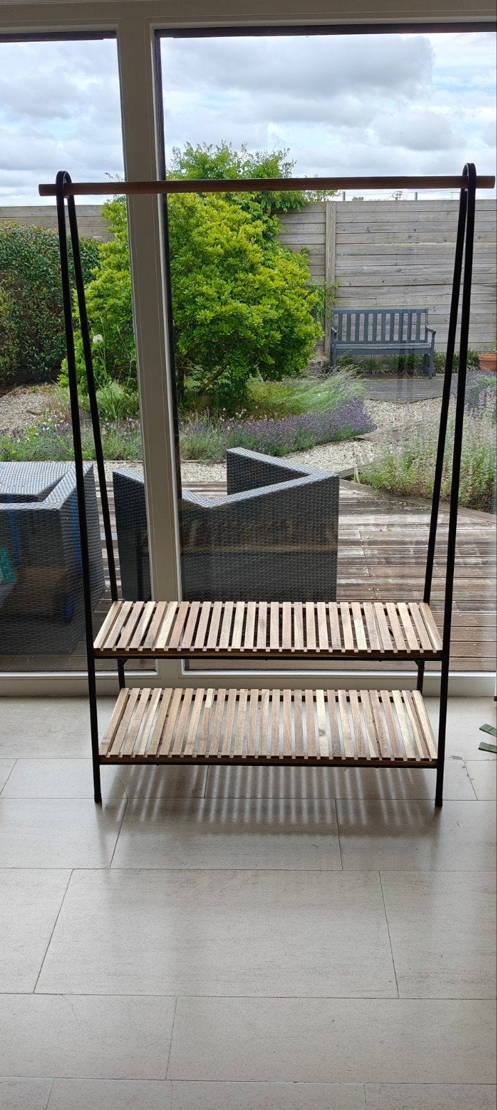 Kledingrek voor jassen en schoenen, Ophalen, Zo goed als nieuw