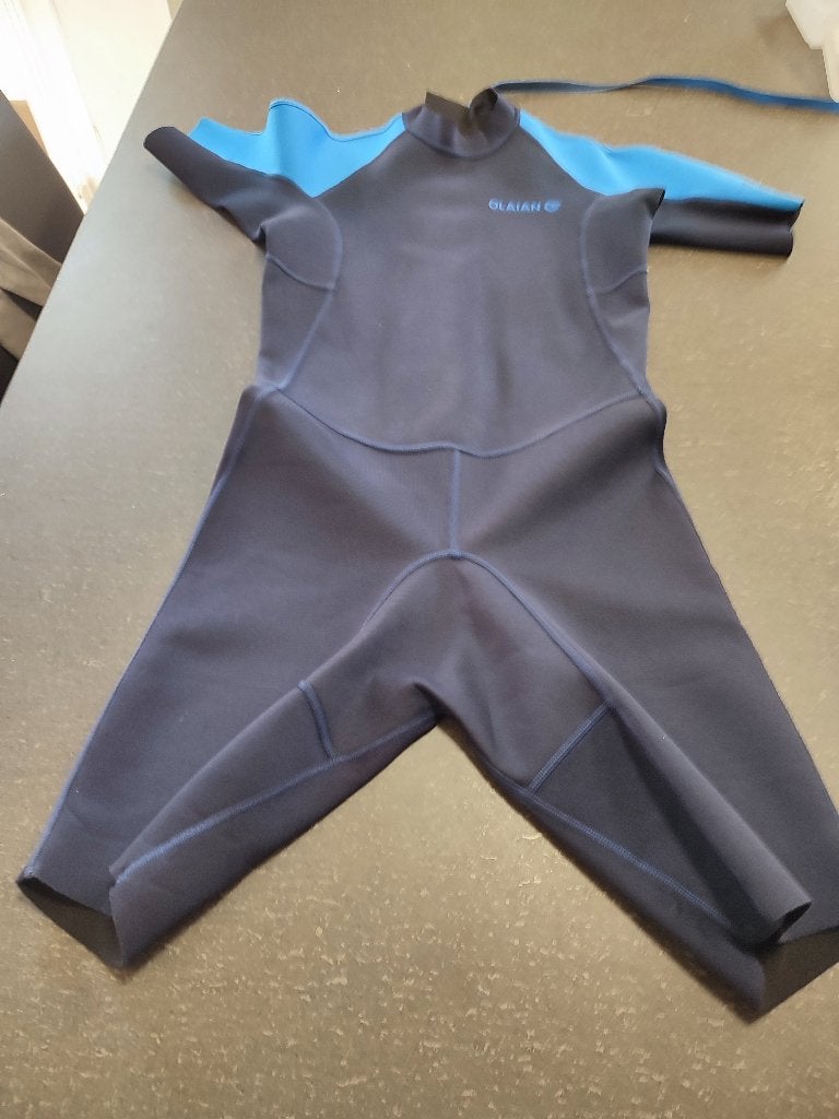 Olaian Wetsuit - kinderen ca. 10 jaar (1m40), Watersport en Boten, Ophalen, Kind, Zo goed als nieuw, Wetsuit