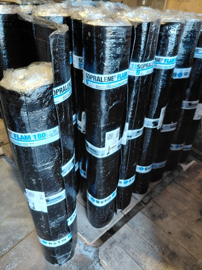Roofing, Enlèvement, Neuf, 15 m² ou plus, Membrane goudronnée
