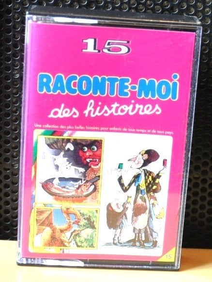 cassette audio numero 15 raconte moi une histoire, Enlèvement ou Envoi, Originale, Avec boîte de rangement, étagère ou coffret