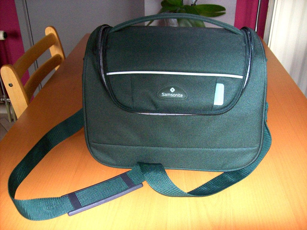 Beautycase SAMSONITE, Handtassen en Accessoires, Ophalen of Verzenden, Zo goed als nieuw, Groen