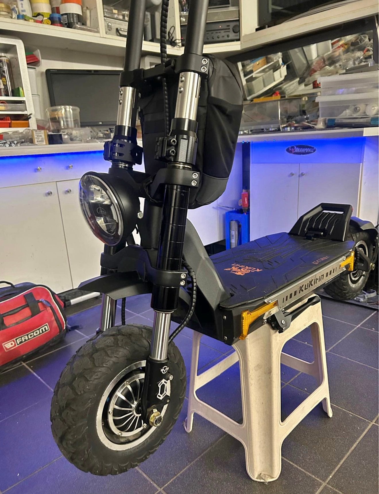 Kukirin g4 max, Enlèvement