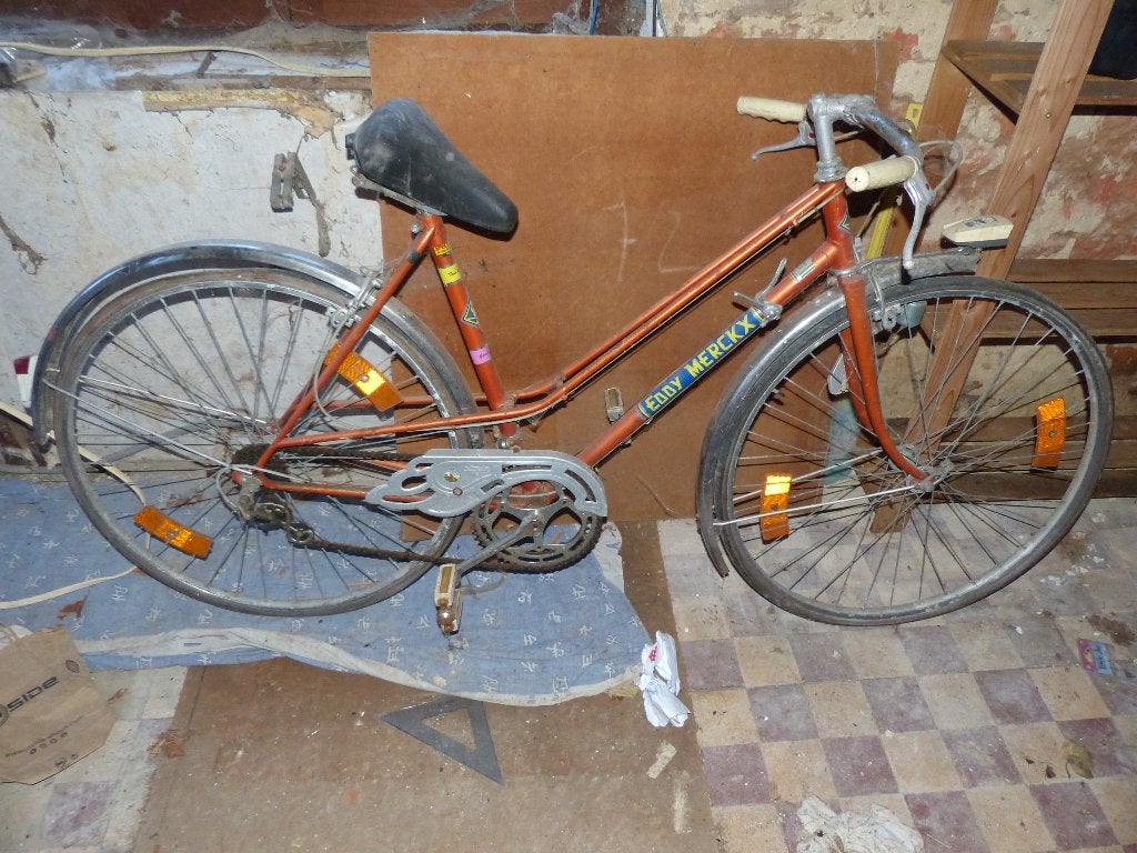 Vélo Eddy Merckx, Enlèvement, Utilisé