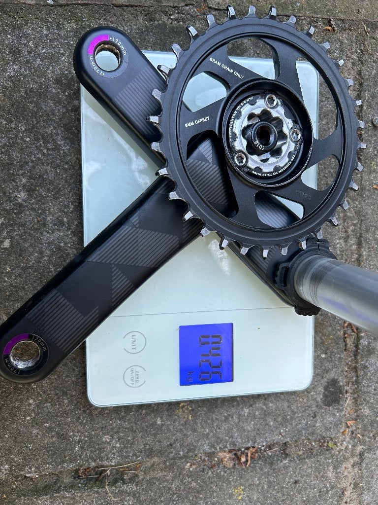 Pédalier Xx1 dub sl 170 mm 426 gr, Enlèvement ou Envoi