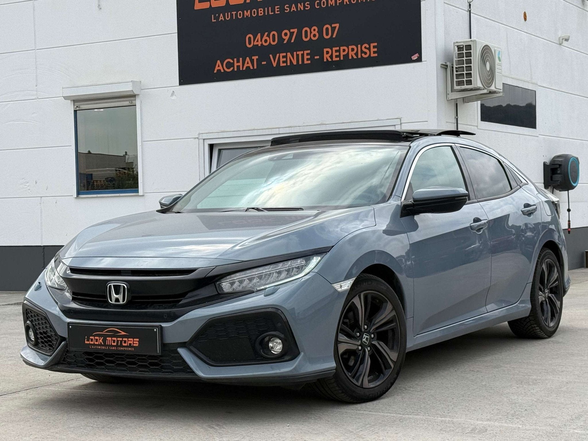 Honda Civic 1.0 i-VTEC Elegance Black Edition 126cv DISTRONI, Autos, Honda, Entreprise, Achat, Civic, ABS, Régulateur de distance