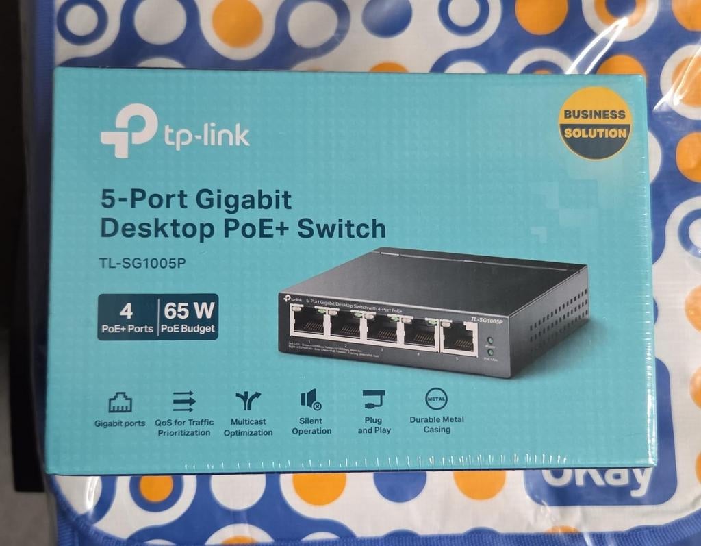 5 port gigabit, Ophalen