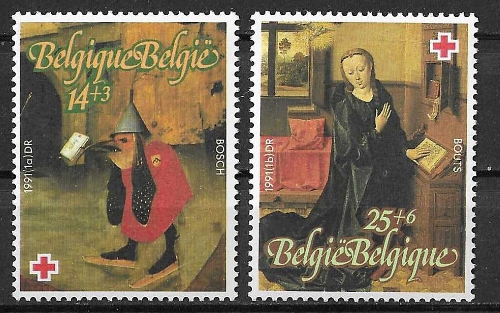 Belgique OPC 2398-99 La Croix-Rouge de Belgique **, Neuf, Enlèvement ou Envoi, Non oblitéré, Croix-Rouge