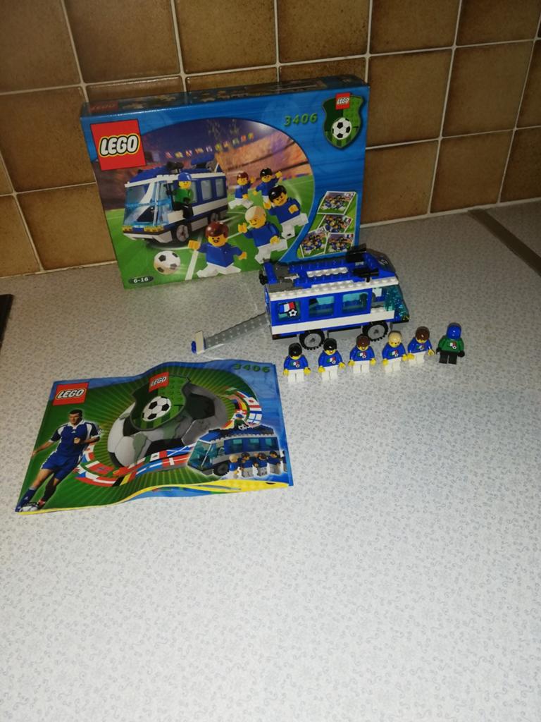 Lego bus 3406, Ophalen of Verzenden, Compleet, Lego