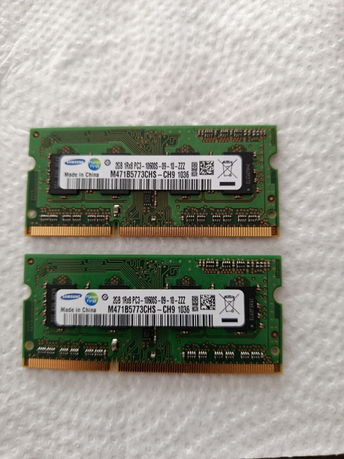 Sodimm  2x2gb ddr3, Ophalen, DDR3