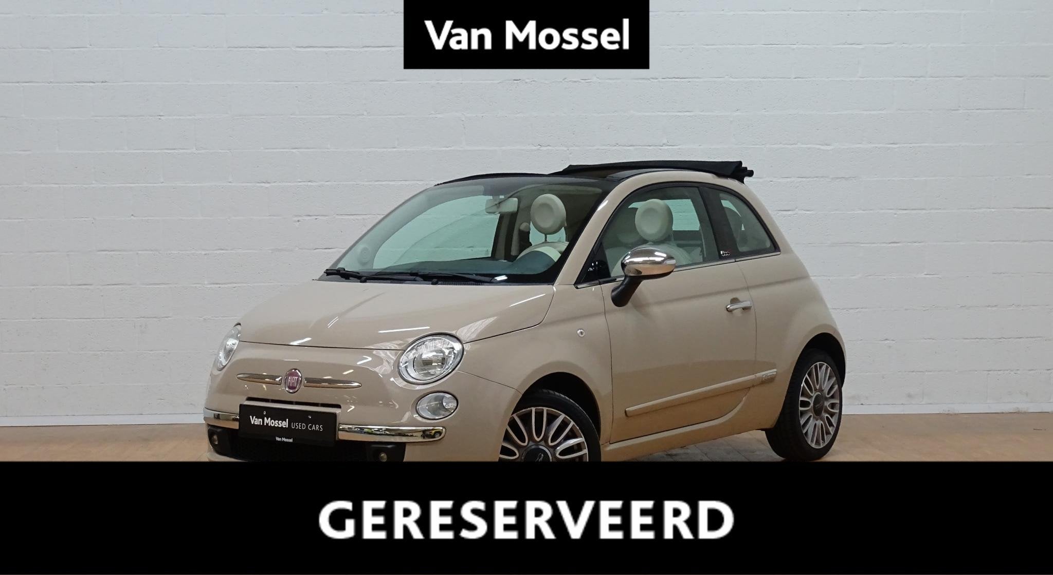 Fiat 500C 1.2 8v 51kW Lounge, Autos, Euro 5, Entreprise, 2 portes, 4 cylindres