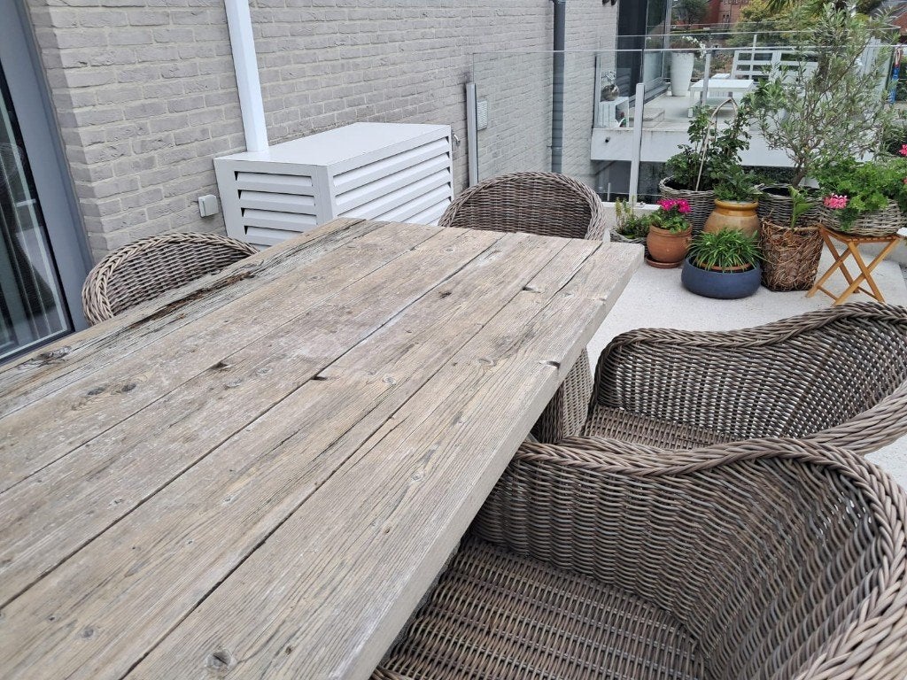 rieten tuinzetels armstoelen, Enlèvement, Comme neuf, Rotin