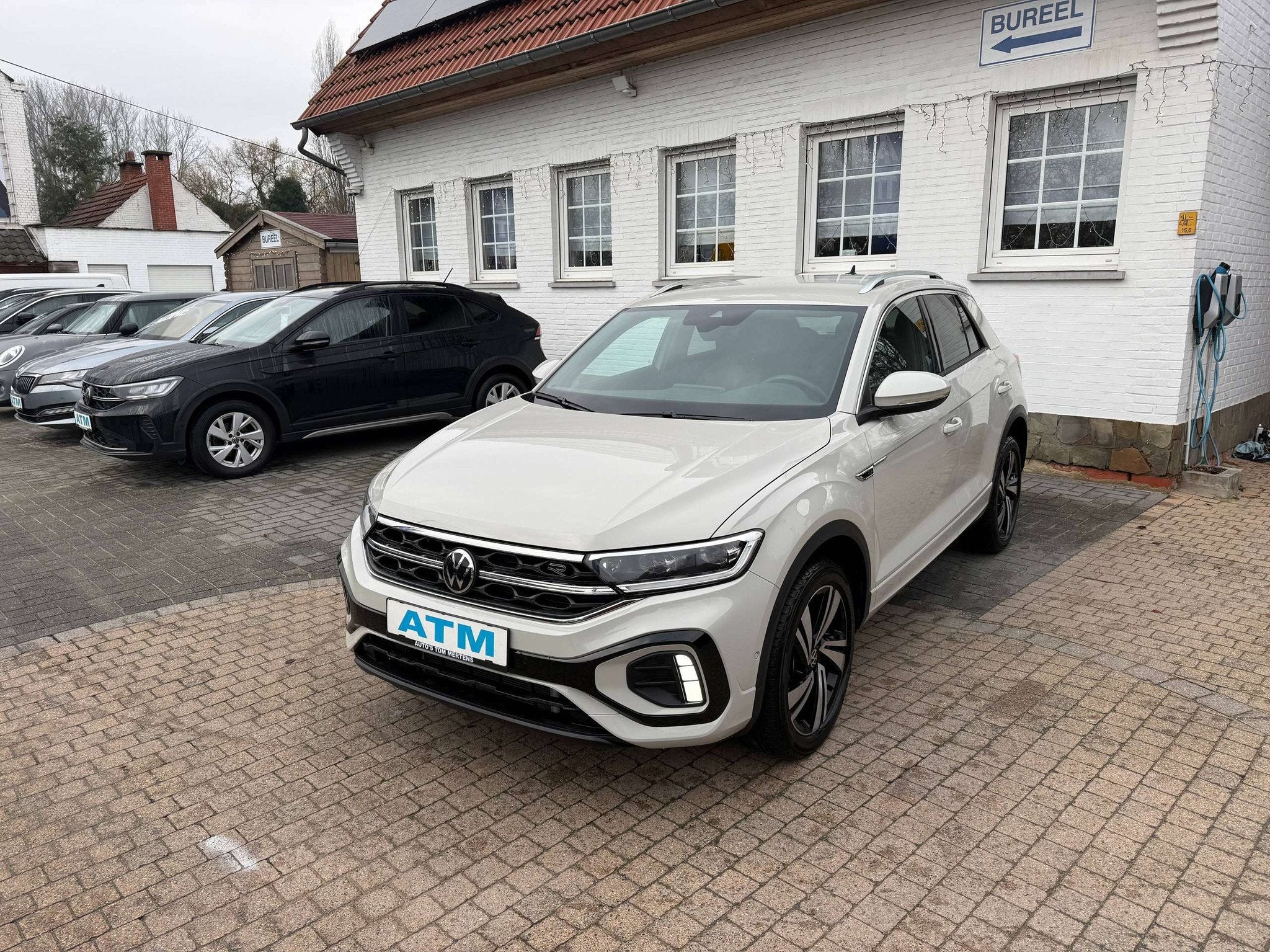 Volkswagen T-Roc T-Roc 1.5 TSI R-Line DSG/APP Cp/pdc V&A+cam, Autos, Argent ou Gris, Achat, 110 kW, Entreprise