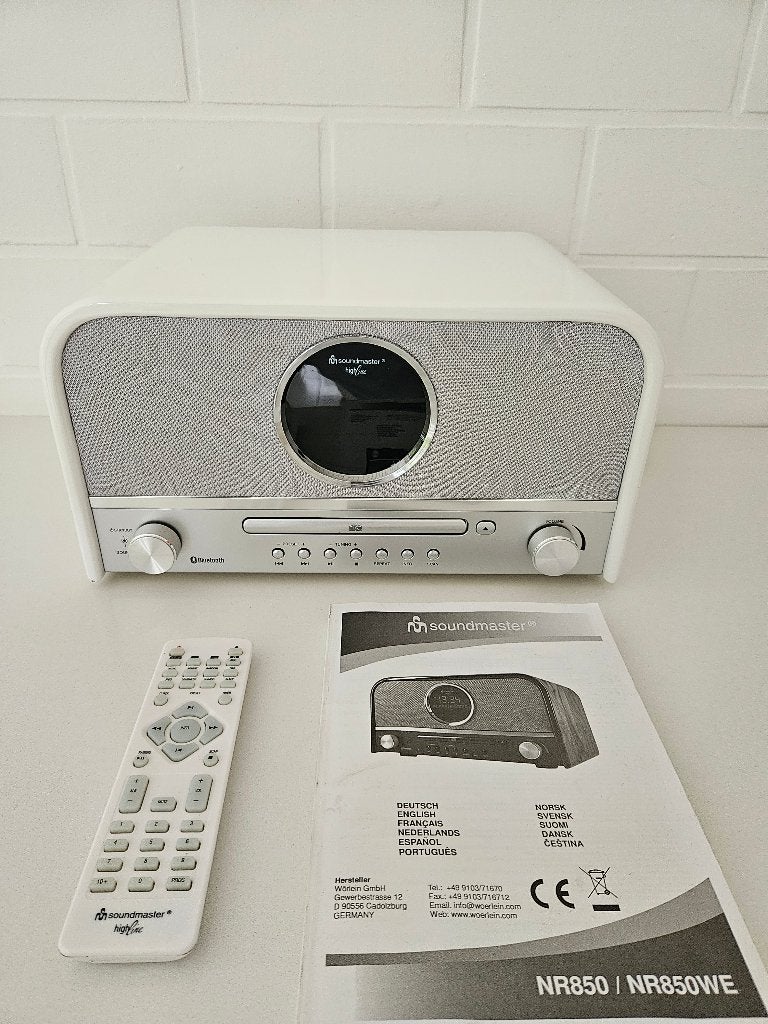 Soundmaster DAB, Ophalen, Zo goed als nieuw, Radio