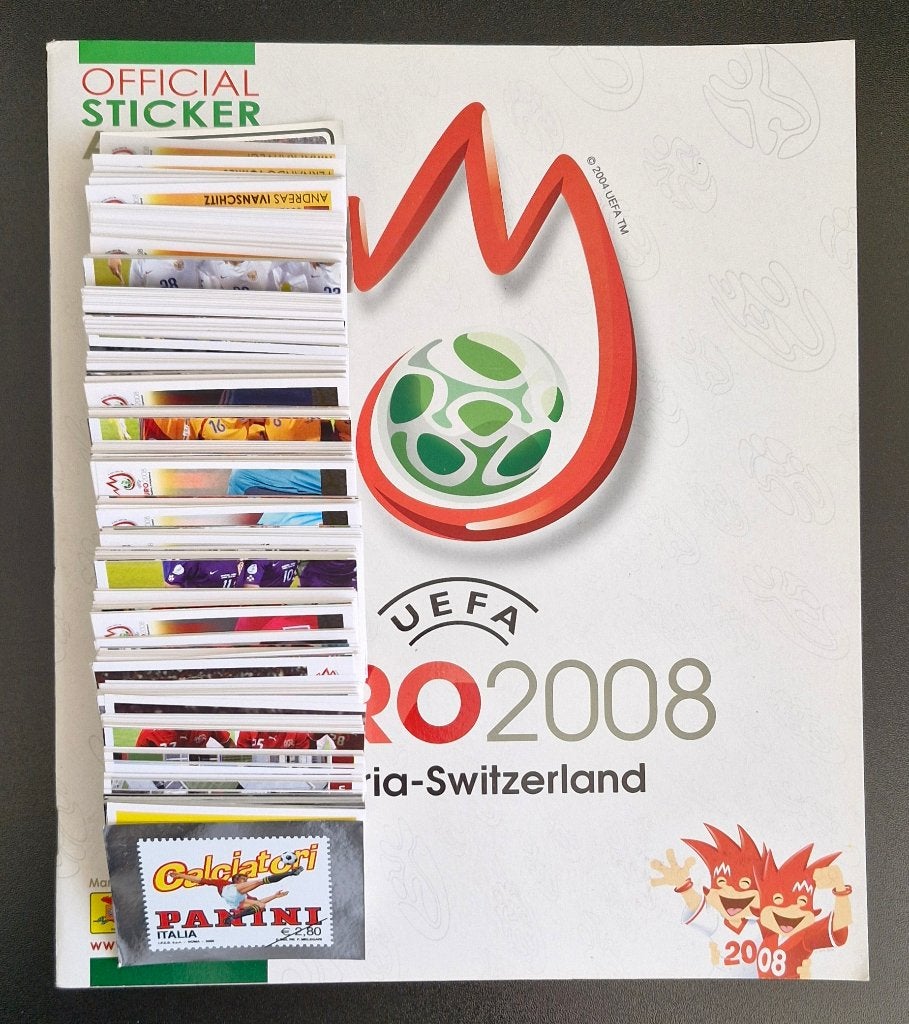 Panini Euro 2008 Complete Set, Ophalen of Verzenden, Nieuw, Meerdere stickers