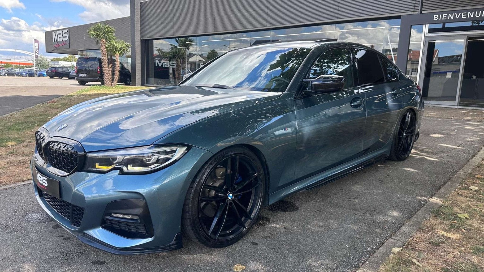 BMW 3 Serie 330 *i*M SPORT* AUTO PACK M* LED* TOIT OUVRANT*, Autos, Cuir, Entreprise, Noir, Automatique
