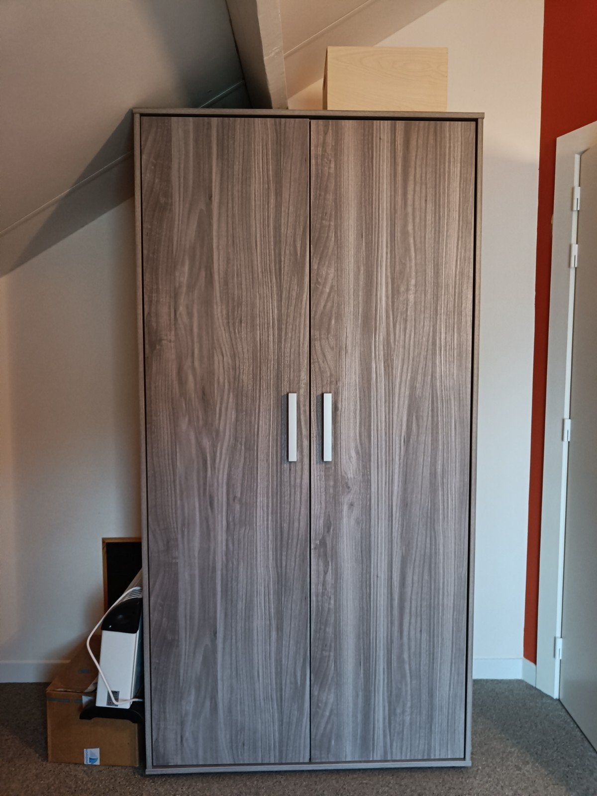 Kleerkast kind, Huis en Inrichting, Kasten | Roldeurkasten en Archiefkasten, Ophalen, Overige materialen, Gebruikt, 100 tot 150 cm