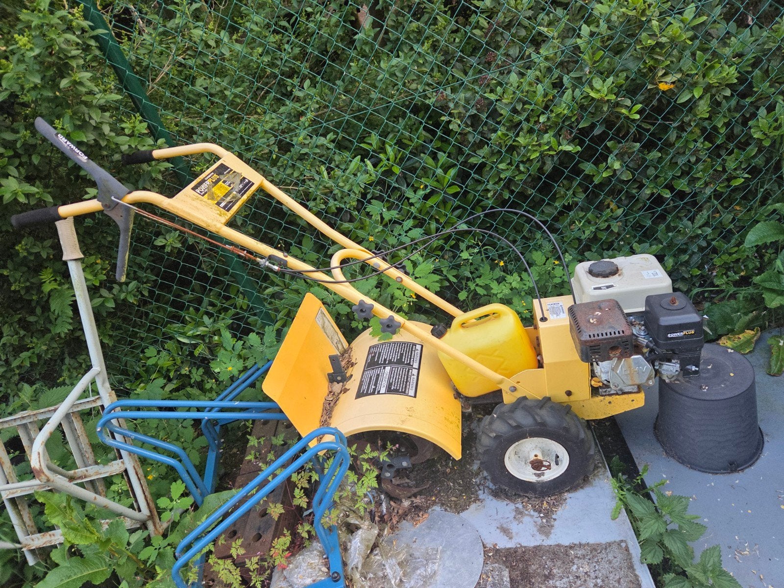 PowerPlus POWXG7205, Ophalen, Gebruikt