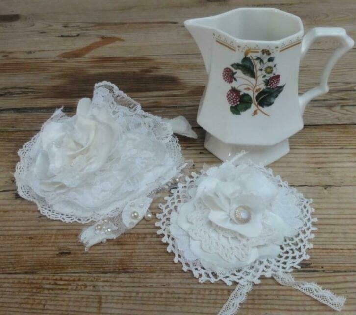 Porseleinen melkkannetje met frambozen, -, -, Overige typen, Ophalen of Verzenden
