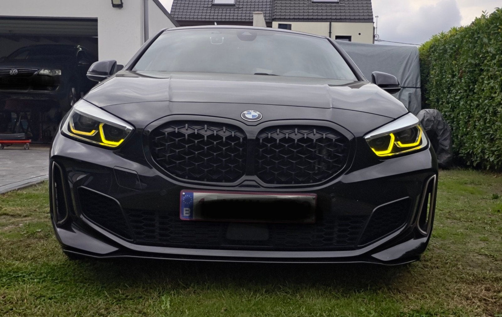 BMW F40 M135i 2021 306hp xDrive, Autos, Cuir, Achat, Euro 6, Noir