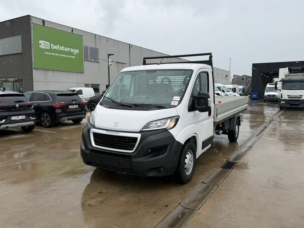 Carrosserie ouverte Peugeot Boxer (Numéro de stock 71120), Achat, Euro 6, Entreprise, 3 places