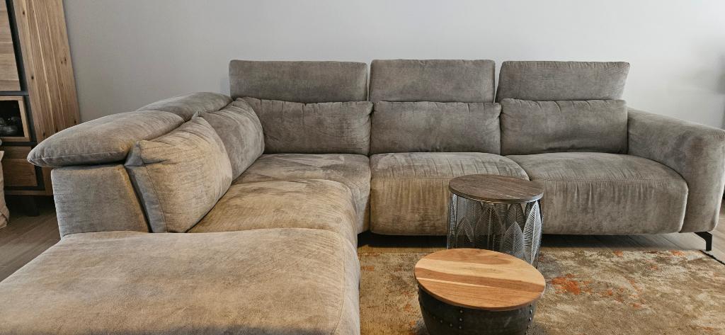 Hoeksalon met dubbele relax, Enlèvement, Utilisé, Modern, landelijk, industrieel