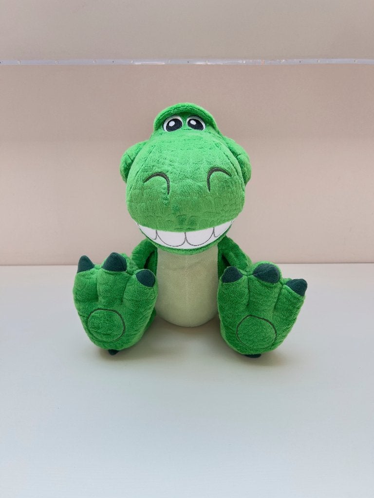 Peluche Rex Big Feet Toy Story Disney Store – Dinosaure vert, Enlèvement ou Envoi, Autres personnages, Neuf, Peluche