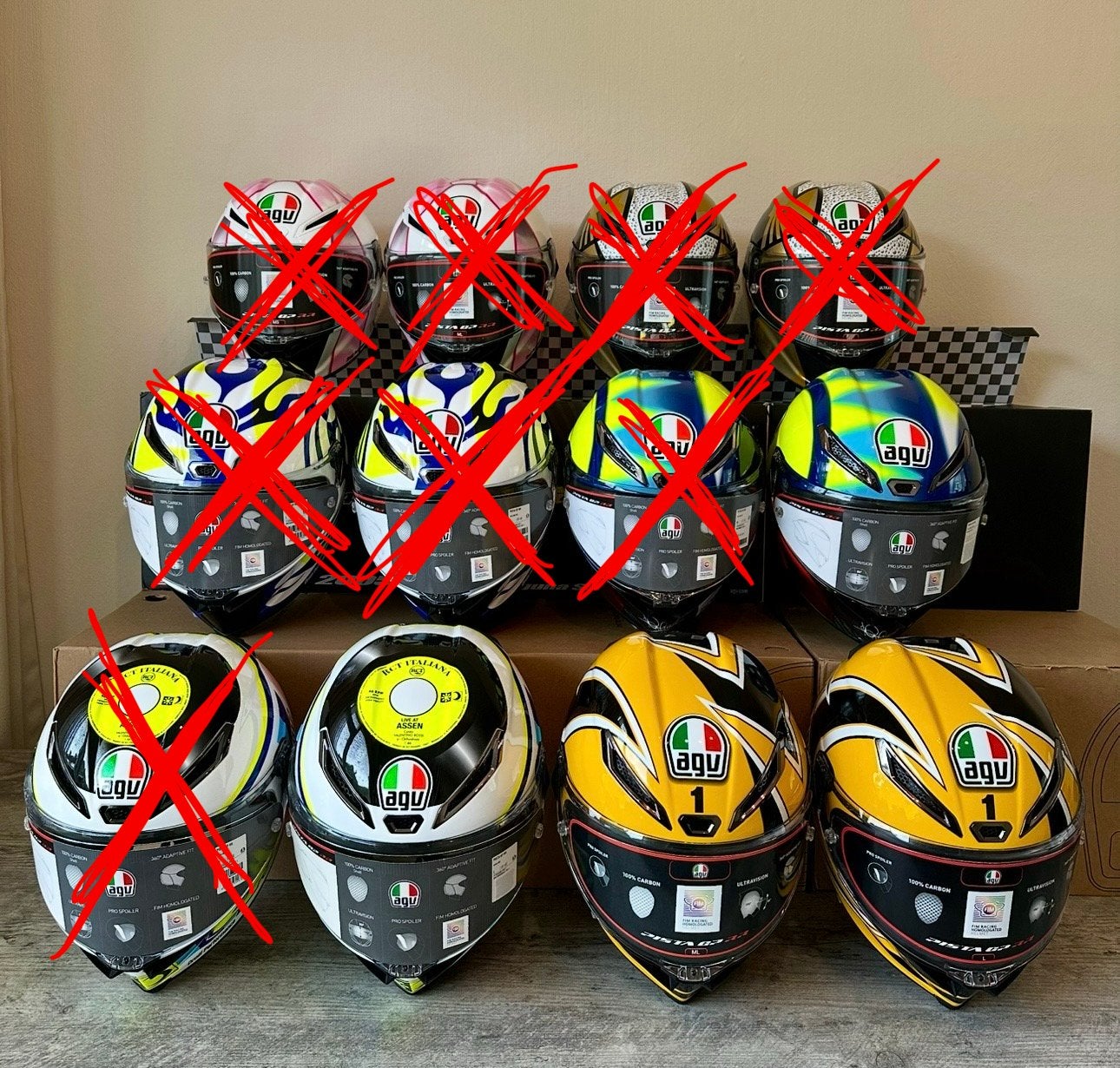 NEW!!! AGV Pista GP RR Valentino Rossi Limited Edition, Motoren, Nieuw met kaartje, Ophalen of Verzenden, L, Integraalhelm