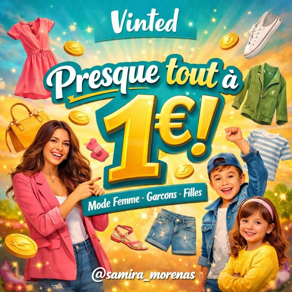 Vinted presque tout a 1 euro, Enlèvement ou Envoi, Garçon