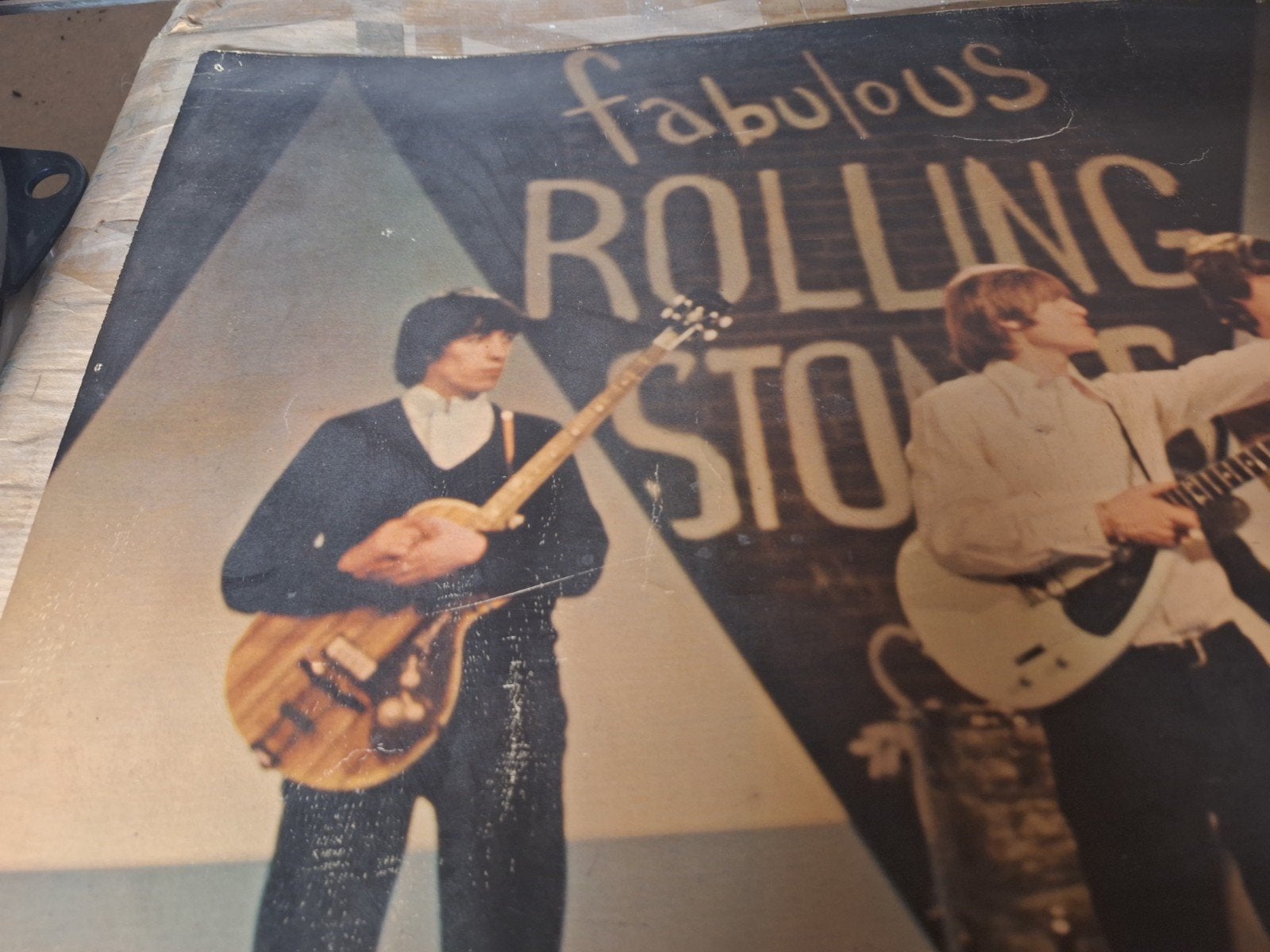 Grote papieren poster van Old Rolling Stones, Ophalen of Verzenden