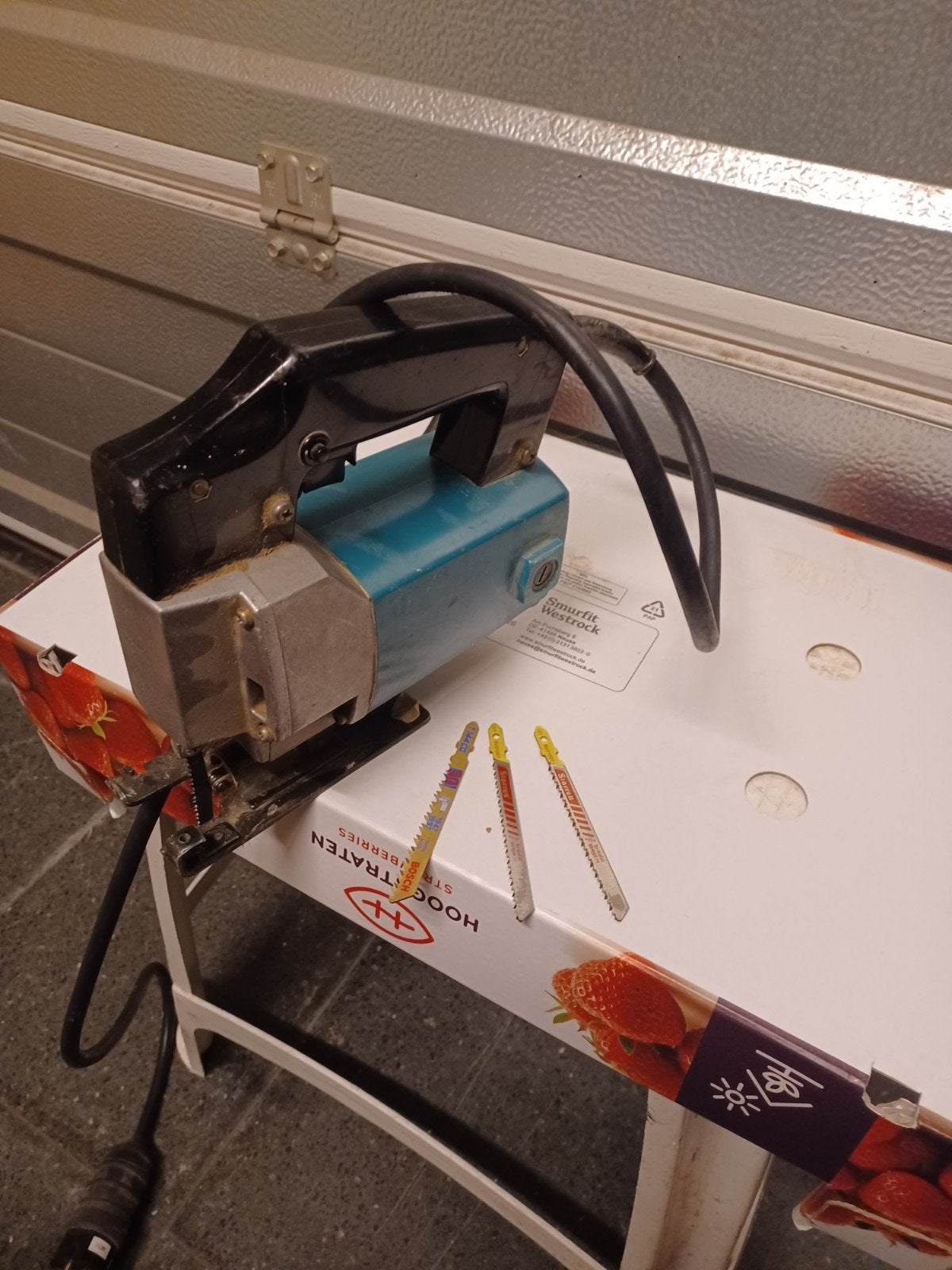 Makita decoupeerzaag professionele 3nieuwe zaagbladen p35eur, Doe-het-zelf en Bouw, Ophalen, Decoupeerzaag