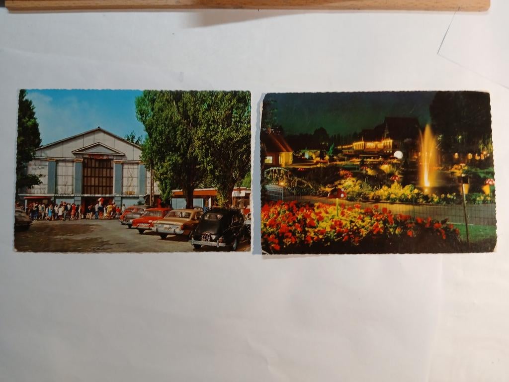 2 postkaarten pretpark Meli Adinkerke - De Panne, Verzamelen, Ophalen of Verzenden