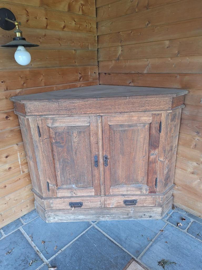 Hoekkast hout GRATIS, Huis en Inrichting, Kasten | Dressoirs, Ophalen