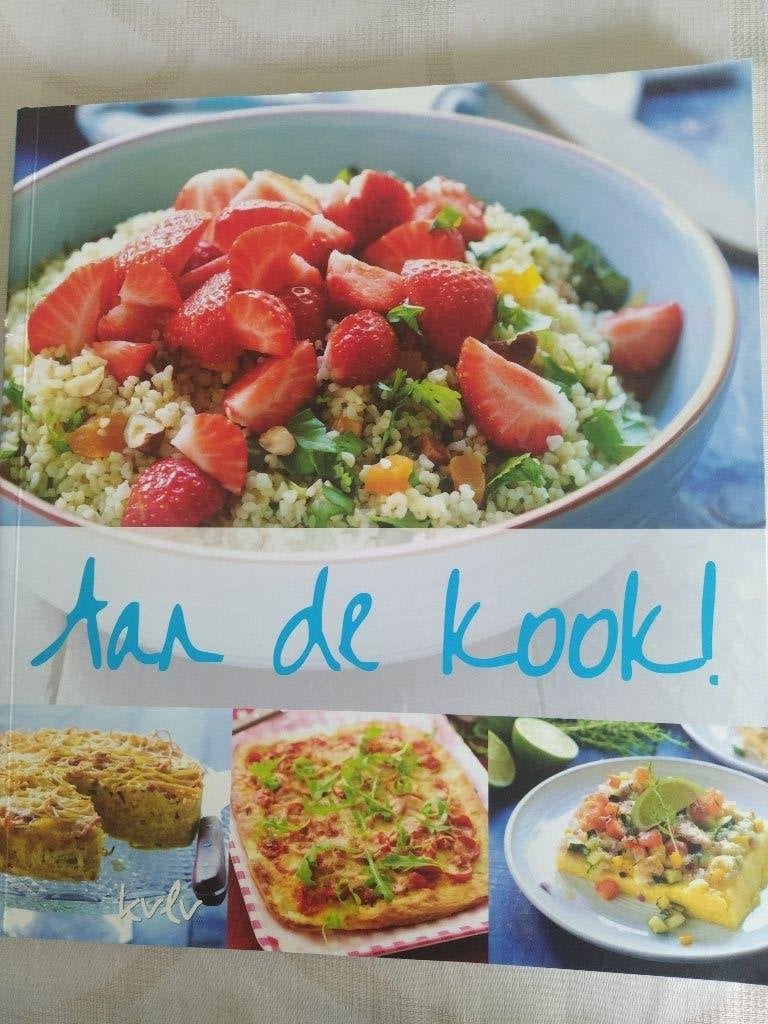 boek: Aan de kook!+Koken & Voeding+Ons bakboek/KVLV, Boeken, Kookboeken, Zo goed als nieuw, Ophalen of Verzenden