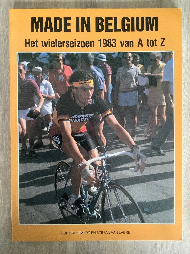 Made in Belgium het wielerseizoen 1983 van A tot Z, Boeken, Ophalen of Verzenden, Zo goed als nieuw, Diverse auteurs, Lopen en Fietsen