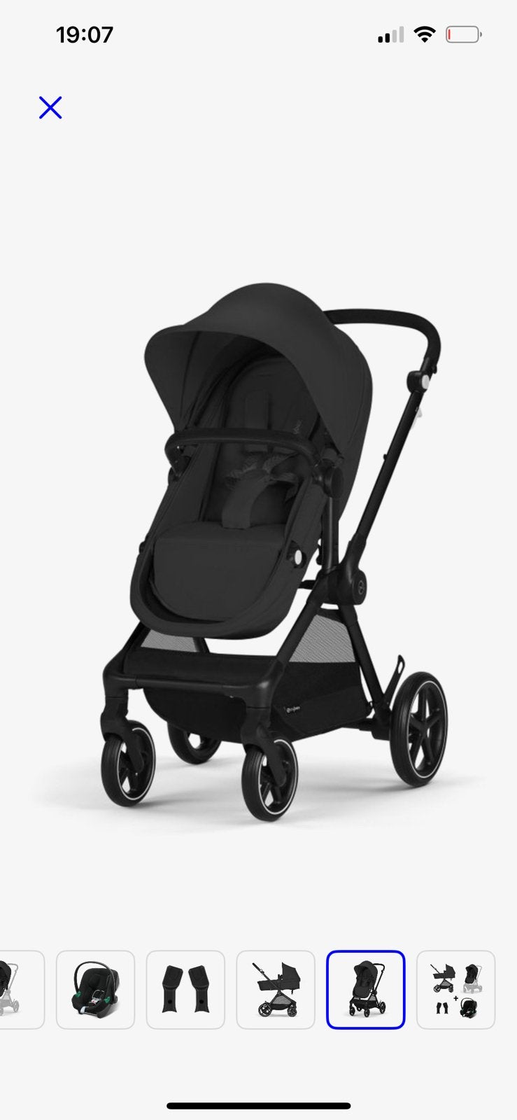 Cybex Kinderwagen Eos Basic 2-1, Kinderen en Baby's, Buggy's, Ophalen, Gebruikt