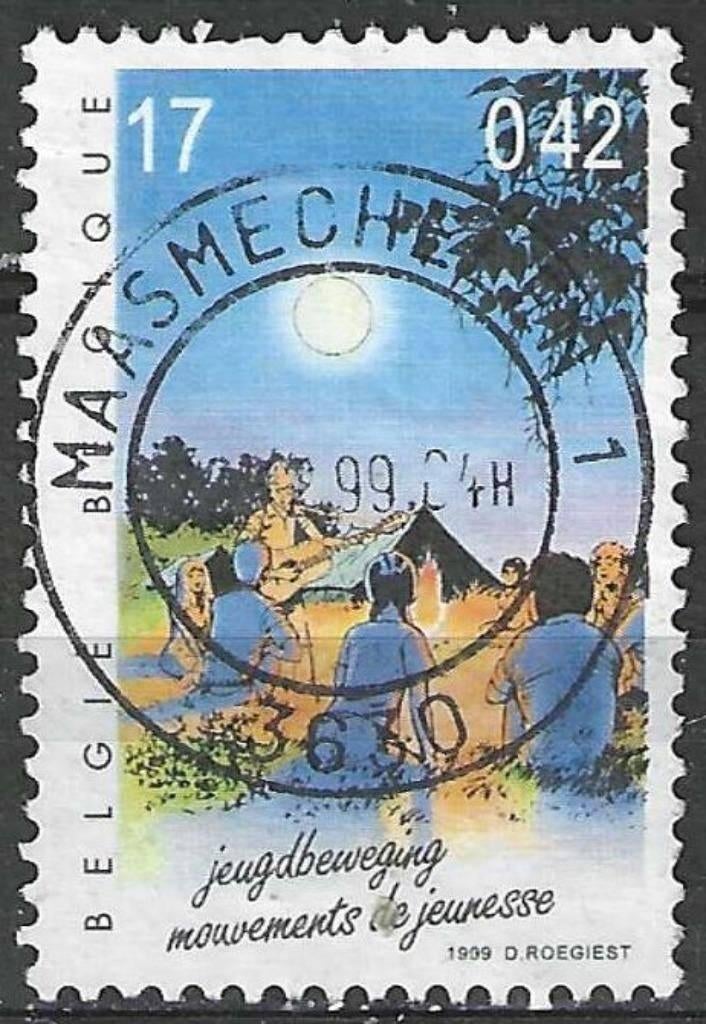 Belgie 1999 - Yvert 2872 /OBP 2875 - Jeugdbeweging (ST), Postzegels en Munten, Postzegels | Europa | België, Gestempeld, Gestempeld