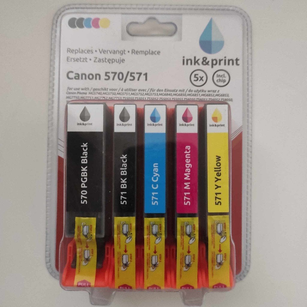 inkt voor Canon printer, Informatique & Logiciels, Fournitures d'imprimante, Enlèvement ou Envoi, Neuf, Canon