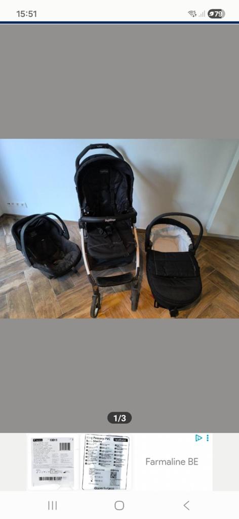 Pousette peg perego, Enfants & Bébés, Enlèvement