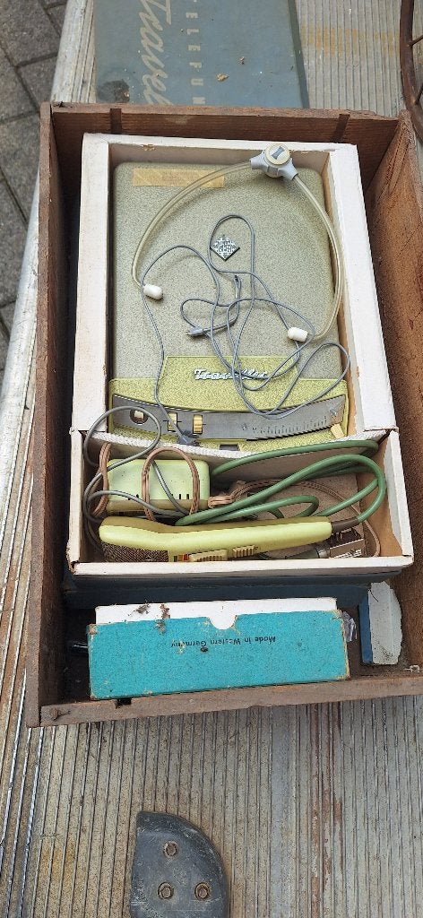 Dictaphone Telefunken traveller (1959-1060), Antiek en Kunst, Antiek | Zilver en Goud, Ophalen
