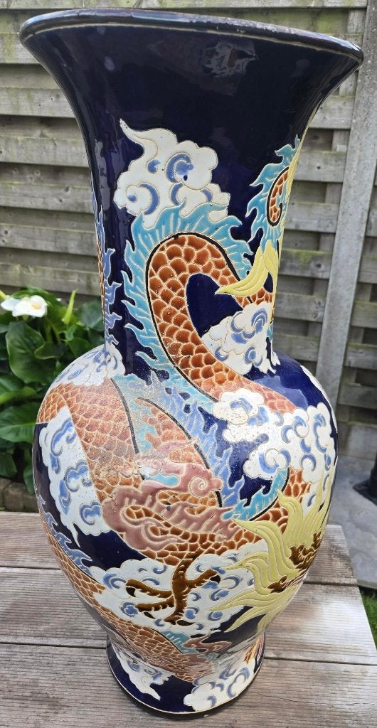 Antieke Hoge Chinese Vaas !, Antiek en Kunst, Ophalen