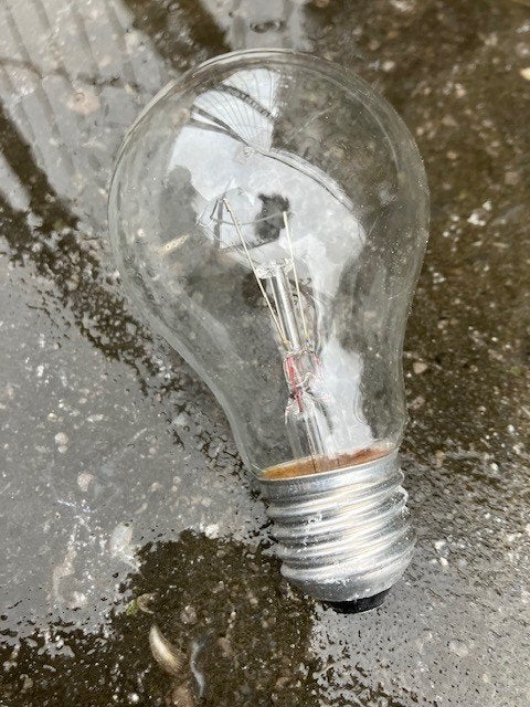 10 GLOEILAMPEN GENERAL ELECTRIC 60 WATT E27 HELDER, Huis en Inrichting, 30 tot 60 watt, Gloeilamp, Zo goed als nieuw, E27 (groot)